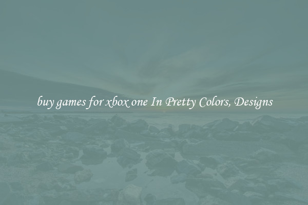 buy games for xbox one In Pretty Colors, Designs