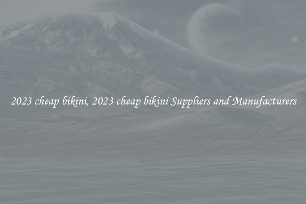 2023 cheap bikini, 2023 cheap bikini Suppliers and Manufacturers