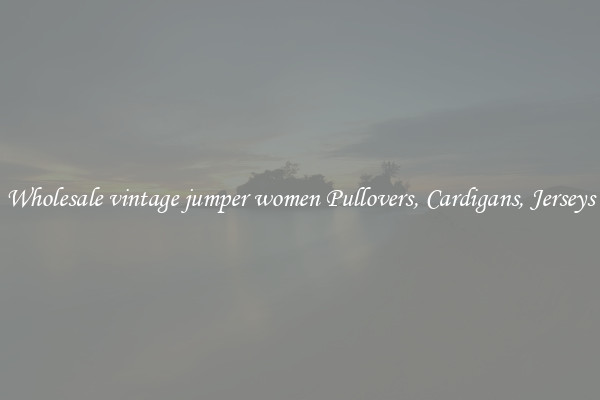 Wholesale vintage jumper women Pullovers, Cardigans, Jerseys