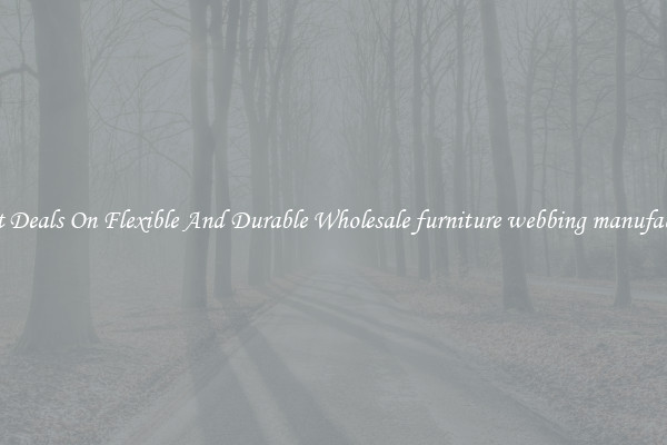 Great Deals On Flexible And Durable Wholesale furniture webbing manufacturer