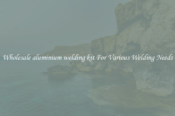Wholesale aluminium welding kit For Various Welding Needs